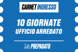 Carnet a 10 giornate ufficio arredato
