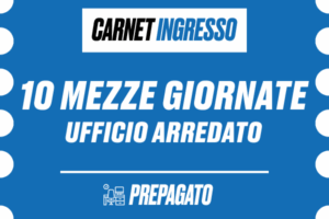 Carnet a 10 mezze giornate ufficio arredato